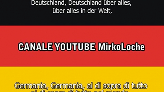 Inno della Germania - Deutschland National Anthem traduzione/sottotitoli in Italiano