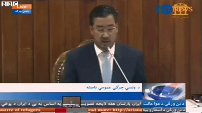 Afghan parliament attack Inside Video Full