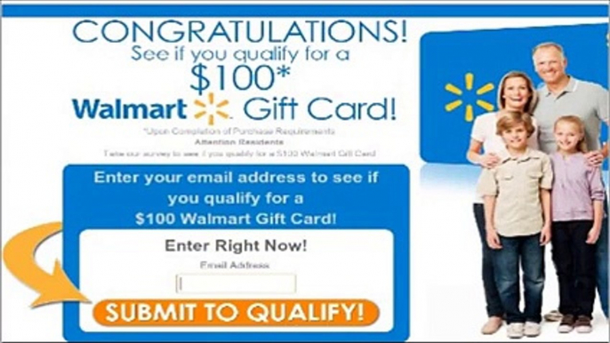 Free $100 Walmart Gift Card - Get It Easy