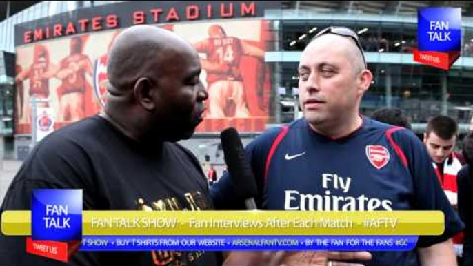 Arsenal FC 3  Stoke City 1 -  Fan Says "We Tore Stoke Apart"  - ArsenalFanTV.com