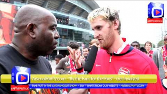 Arsenal FC 3  Stoke City 1 - Blondie Says Ozil Was Best Player On The Pitch - ArsenalFanTV.com