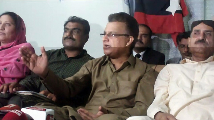 Ayaz Latif Palijo's PC against PPP Corruption, Loadshedding & MQM Terrorism 27th June 2015