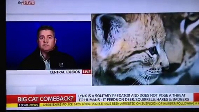 Sky News: Dominic Dyer - Lynx introduction to UK