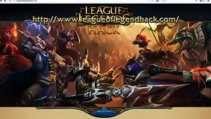 League of Legends Hack RP IP EXP Generator League of Legends Cheat RP Generator Update May 2