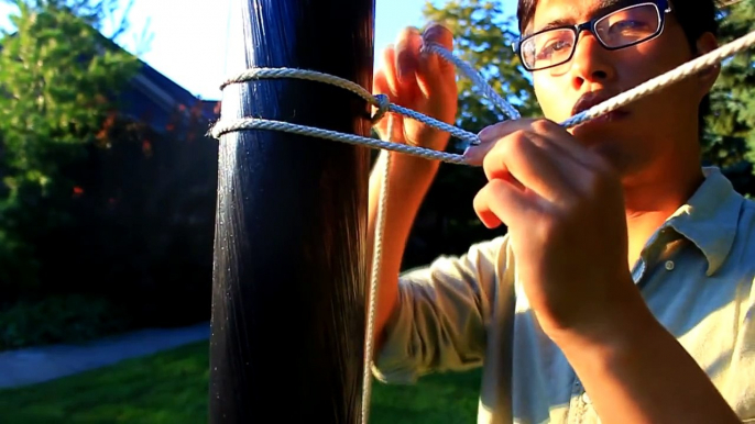 How to Tie 3 Essential Knots for Bushcraft and Camping | Tying the Ray Mears Tarp Knots