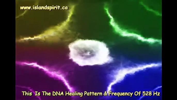 The DNA Visual Healing Pattern & Frequency Of 528 Hz Galactic Harmonic Shift?