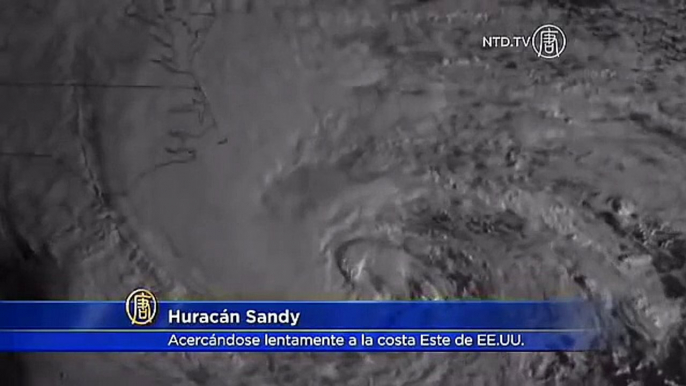 Sorprendentes imágenes del huracán Sandy desde el espacio