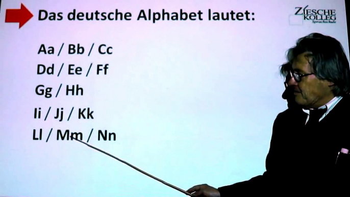 1.03 Deutsch lernen A1 - Alphabet - German alphabet for beginners