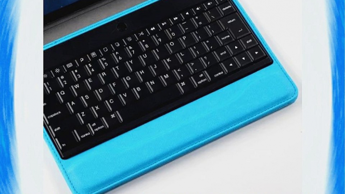 NEWSTYLE Removable Detachable Wireless Bluetooth ABS Keyboard PU Leather Case Tablet Stand