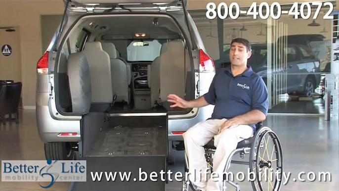 2011 Toyota Sienna Wheelchair Accessible Mobility Van Demo