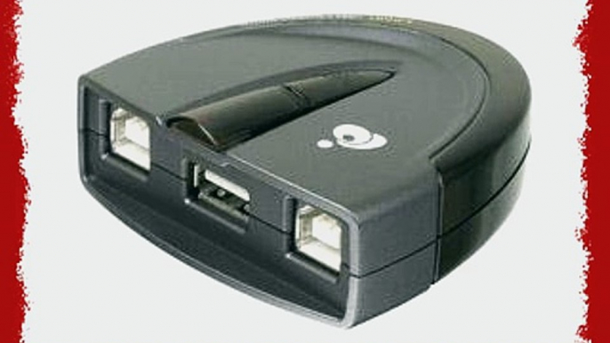 NEW - 2 PORT USB 2.0 AUTOMATIC PRINTER SWITCH.AUTOMATICALLY SWITCH BETWEEN COMPUTERS S - GUB231