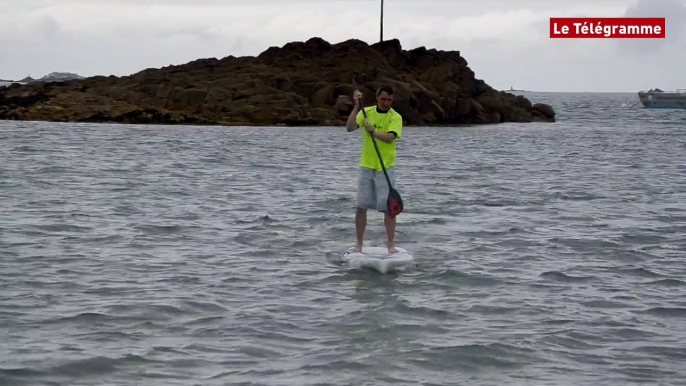 Baie de Morlaix. Extrem Waterman : Guénolé, sportif de l'inédit