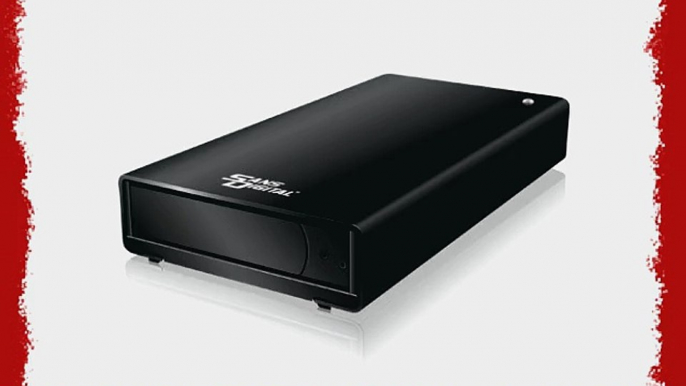 Sans Digital MobileSTOR 3.5-Inch SATA Hard Drive USB 3.0/eSATA Enclosure with Removable Tray