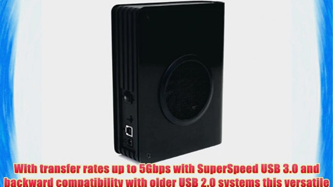 StarTech.com 3.5in SuperSpeed USB 3.0 SATA Hard Drive Enclosure w/ Fan