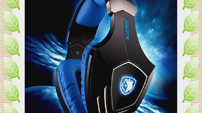 FOME Sades A-60 7.1 Surround Gaming Headset Stereo Built-in Sound Card USB Plug Black   FOME