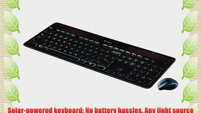 Logitech MK750 Wireless Solar Keyboard and Marathon Mouse Combo (920-005002)