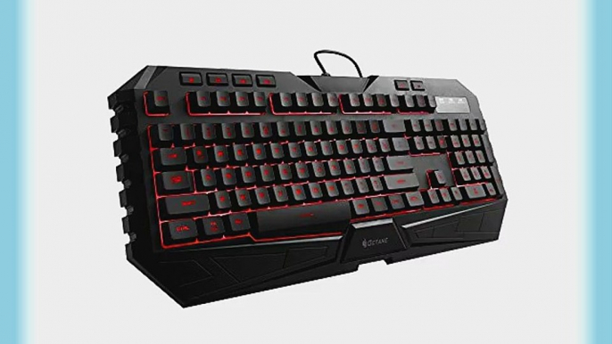 Cooler Master CM Storm Octane Multicolor LED Gaming Keyboard and Mouse Combo Bundle (SGB-3020-KKMF1-US)