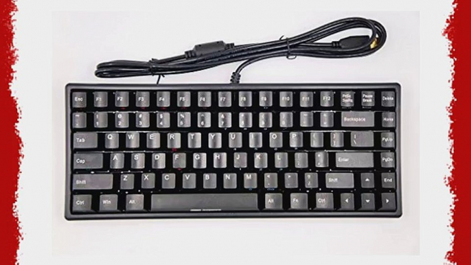 Noppoo Choc Mini 84 USB NKRO Mechanical Gaming Keyboard Cherry MX Red Switches