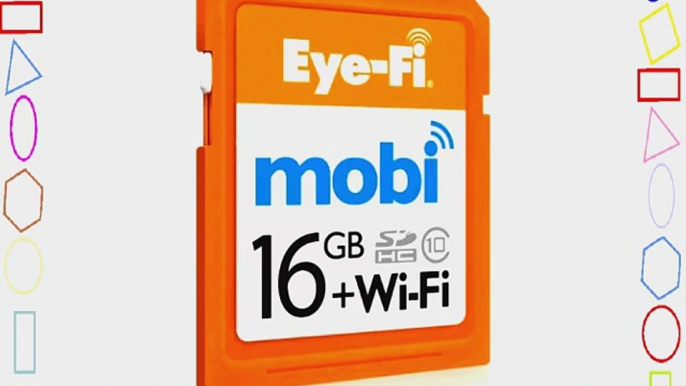 Eyefi Mobi 16GB Class 10 Wi-Fi SDHC Card with 90-day Eyefi Cloud Service (Mobi-16)