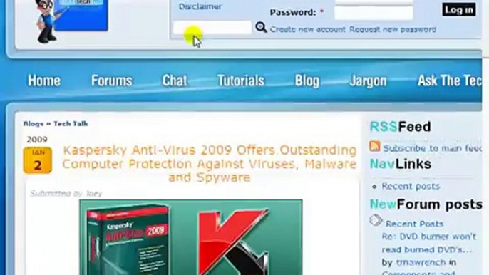 Protect your computer from Viruses, Malware and Spyware with Kaspersky Anti-Virus 2009