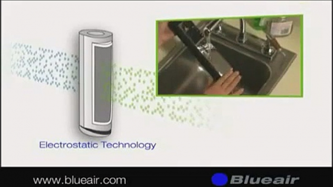 Blueair Air Purifiers combines the best of both Electrostatic and Filter technologies.