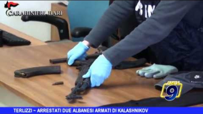 TERLIZZI | Arrestati due albanesi armati di kalashnikov