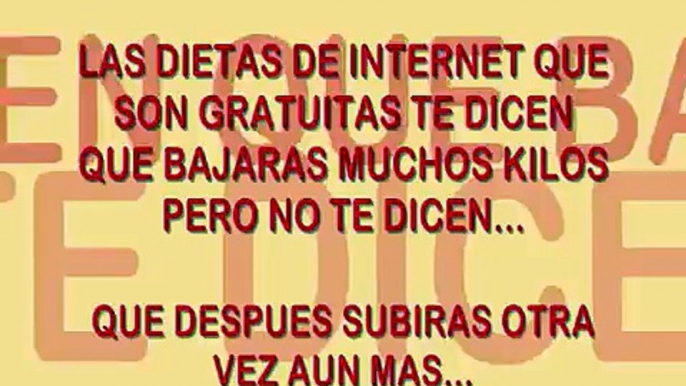 Secreto para quemar la grasa y bajar de peso, sin dietas, rebotes, ejercicios ni sacrificios.