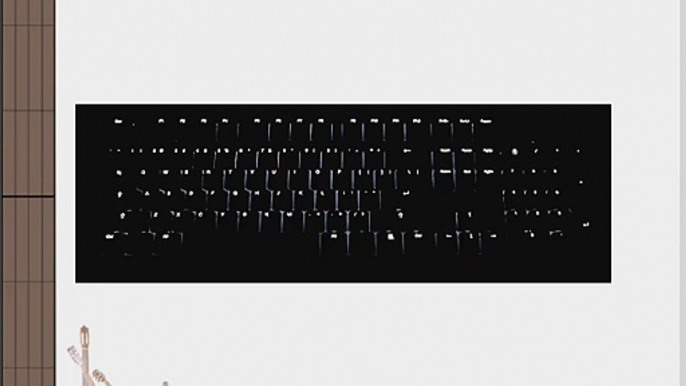 CODE 104-Key Illuminated Mechanical Keyboard with White LED Backlighting - Cherry MX Brown