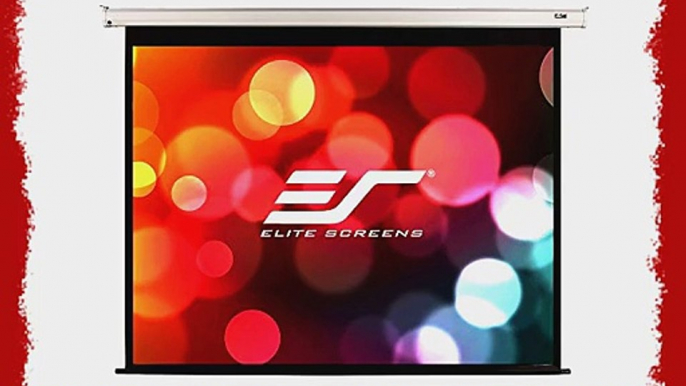 Elite Screens VMAX2 Series 120-inch Diagonal 4:3 Electric Drop Down Projection Screen Model: