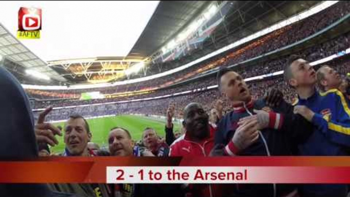 Arsenal Fans Takeover Wembley - FA Cup Semi-Final - Arsenal v Reading