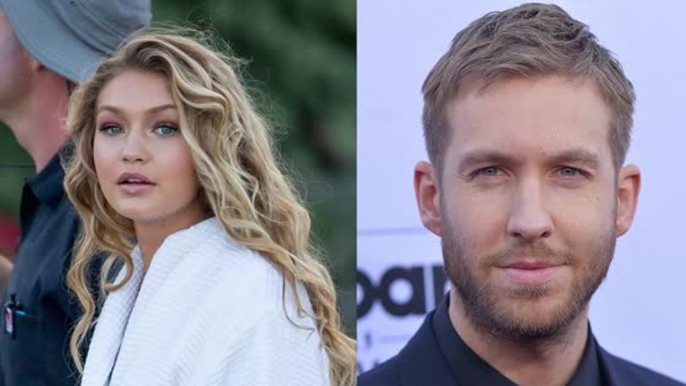 Gigi Hadid Is A Beach Beauty On Calvin Harris Video Set