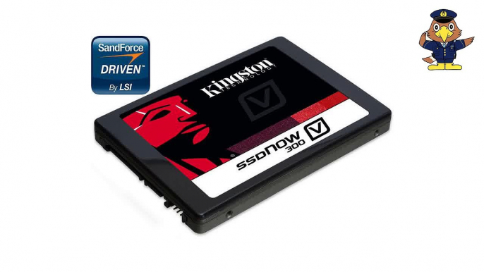 Kingston Digital 240GB SSDNow V300 SATA 3 2.5 (7mm height) with Adapter Solid State Drive SV300S37A/240G