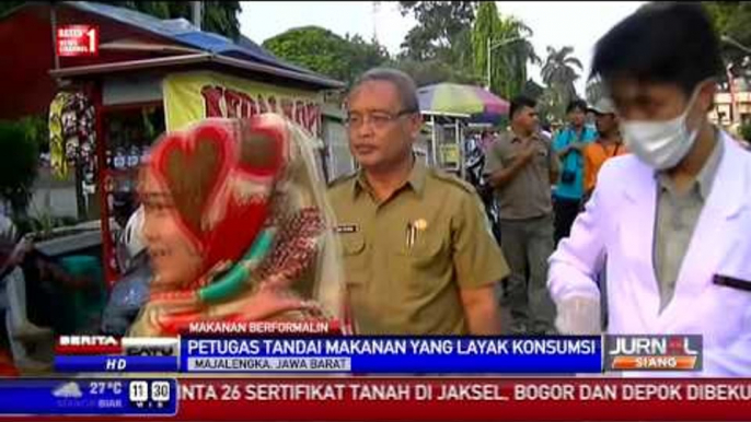 Dinas Kesehatan dan BPOM Majalengka Temukan Makanan Berformalin