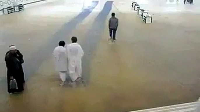 Beautiful View of Rain in Khana Kaba