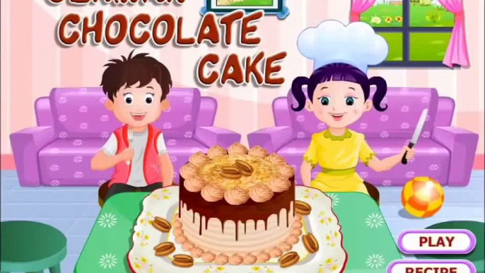 German Chocolate Cake Gameplay Delicious Cooking Games Great Video Recipes