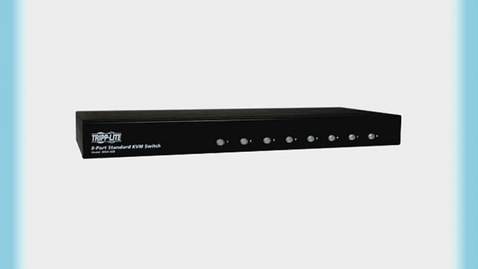 Tripp Lite B004-008 8-Port 1U Rackmount PS /2 KVM Switch