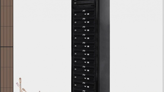 Bestduplicator BD-BR-11T 11 Target 16X M-Disc/BD-R/DVD/CD Blu-Ray Duplicator with Smart USB