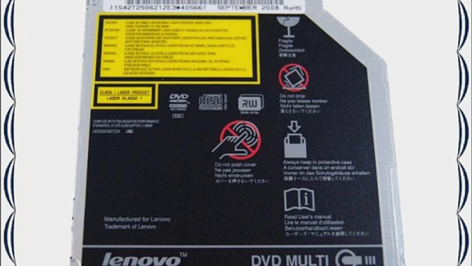 Slim 8X DVD /-RW CD-ROM Dual Layer Burner Drive for Lenovo IBM ThinkPad T40 T41 T42 T43 T60