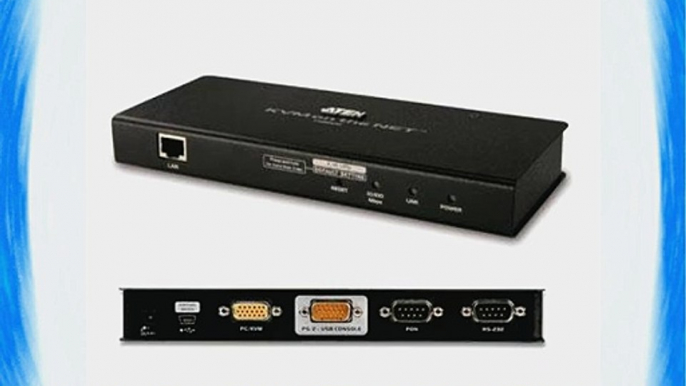 ATEN 1-Port IP KVM on the NET with Virtual Media CN8000 (Black)