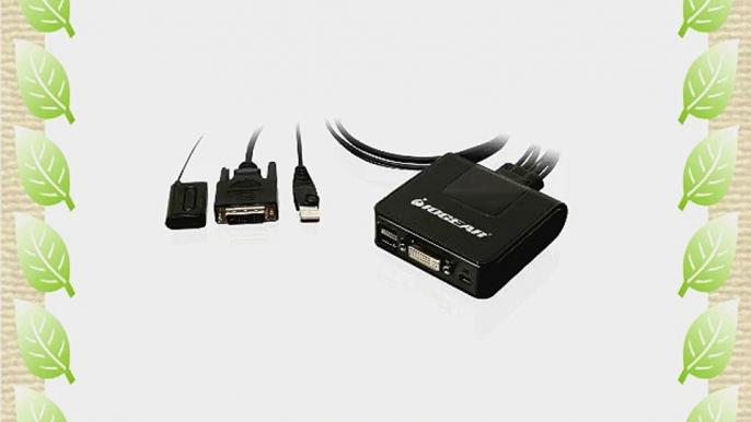 IOGEAR 2-Port USB DVI Cable KVM Switch (GCS922U)