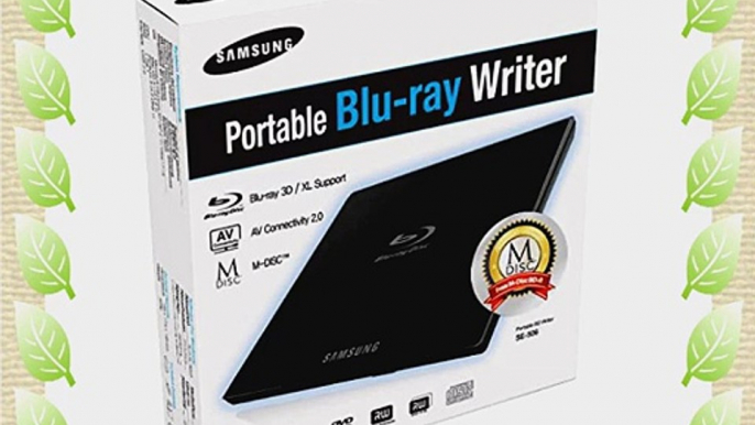 Samsung Electronics Blu-Ray Writer Optical Drives SE-506CB/RSBDM M-Disc support