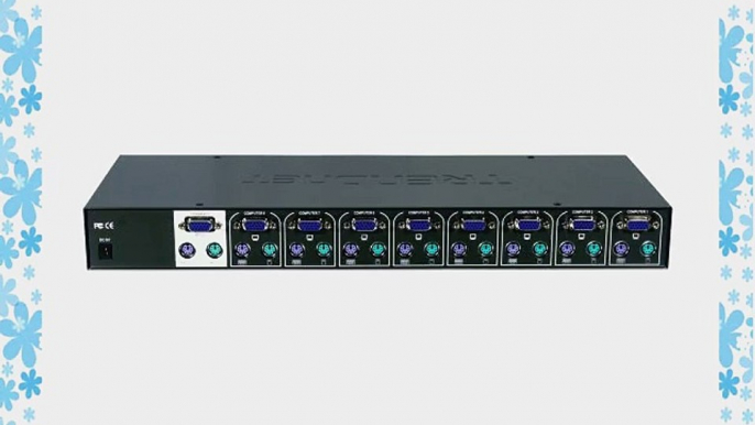 TRENDnet 8-Port PS2 Rack Mount KVM Switch TK-801R