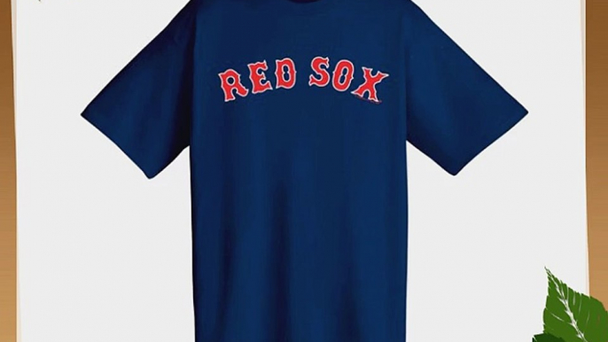 Boston Red Sox MLB Adult Crewneck Tee Navy XL