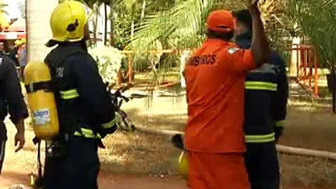 Jornal local: Incêndio apartamento