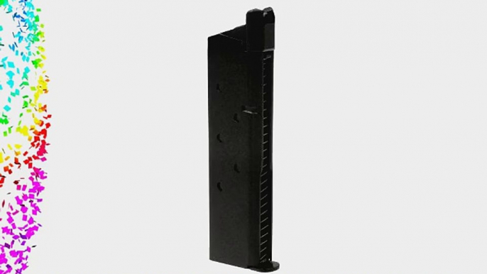 Magazine for KJW 1911 Airsoft GBB -GAS version- made of metal holds 26 BBs