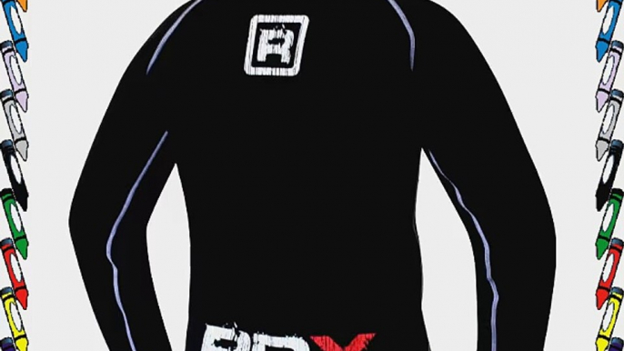 Authentic RDX Fight Me Neoprene Sweat Shirt Rash Guard Sauna Suit Weight Loss Top MMA