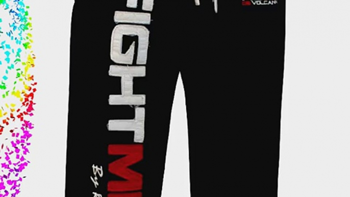 Authentic RDX Fight ME Fleece Pants Trousers UFC MMA Tracksuite Gym Bottoms Jogging Joggers