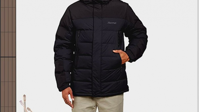 Marmot Men's Mountain Down Jacket - Black Large