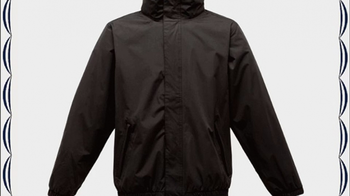 Regatta Mens Dynamo Bomber Waterproof Windproof Jacket (2XL) (Black)