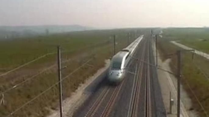 Record TGV EST à 574,8 km/h